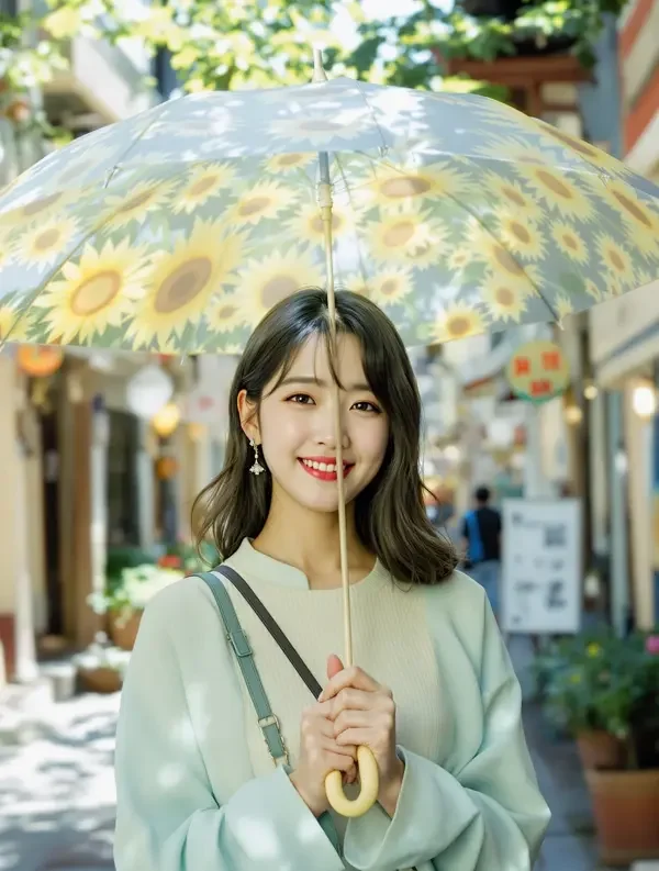 a v 片 老街骑楼的向日葵 台湾偶像剧 剧情海报