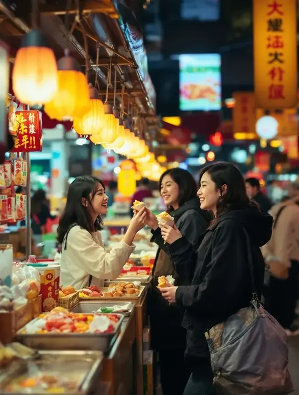 a v 片 夜市里抢来的那口小吃 台湾偶像剧 剧情海报